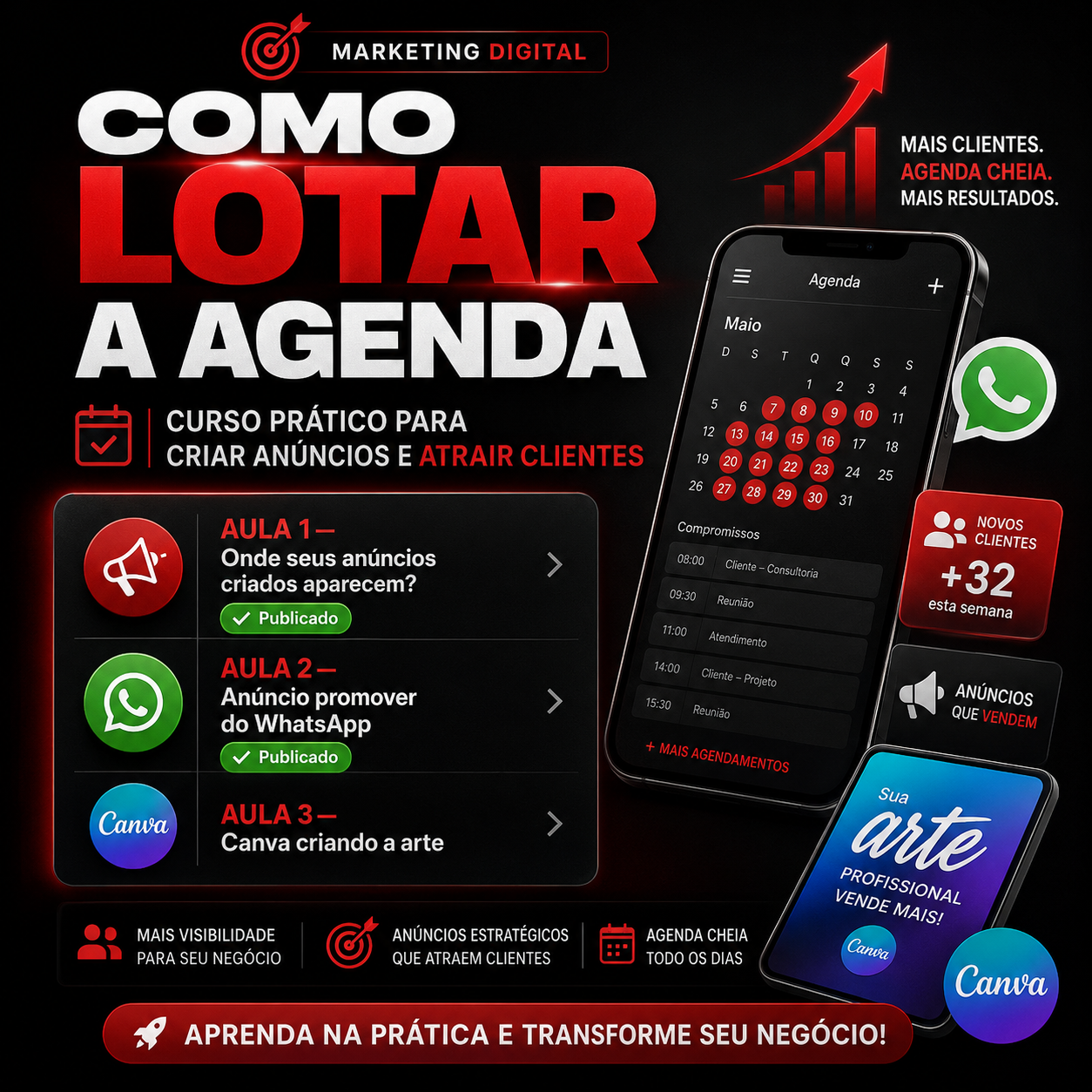 Curso b&aacute;sico Como Lotar a Agenda